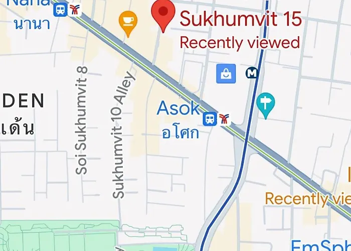 Apartamento 6th Avenue Sukhumvit Bkk 407 Bts Asoke Nana